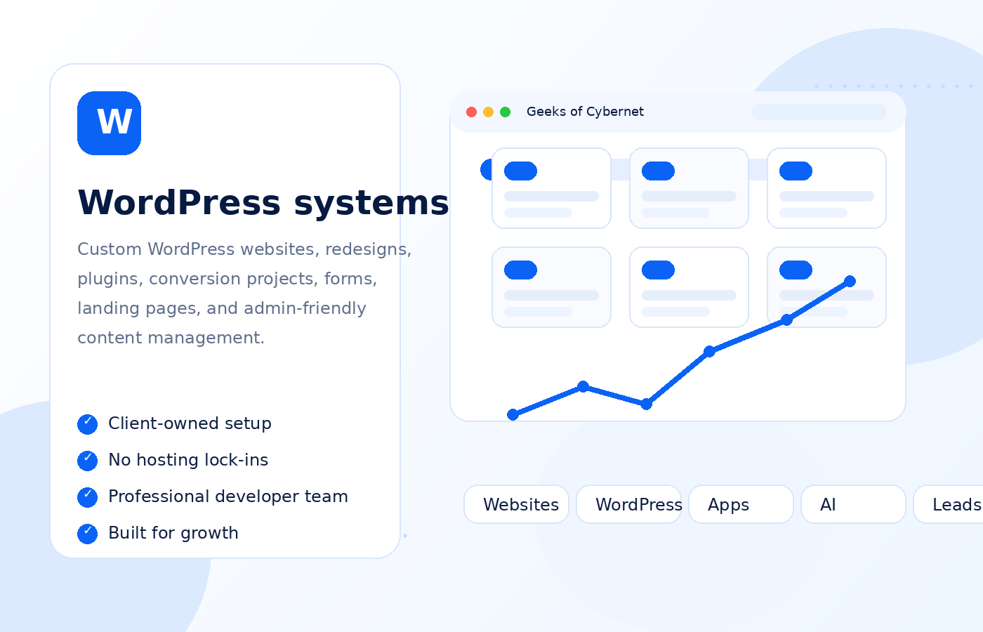 WordPress Websites illustration